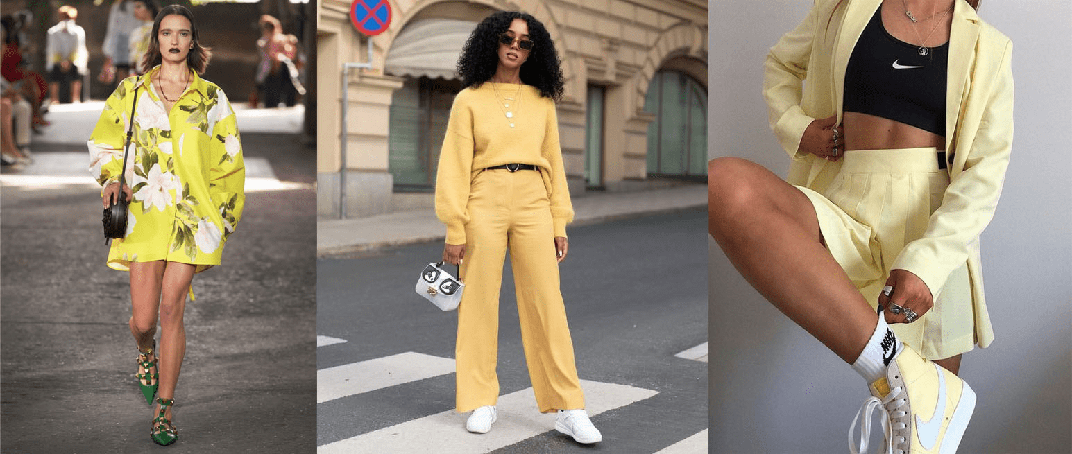 Warm yellow with hints of optimism