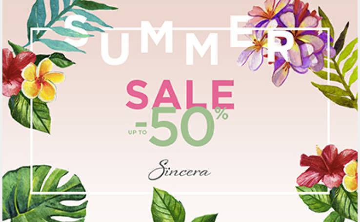 SUMMER SALE у Sincera!