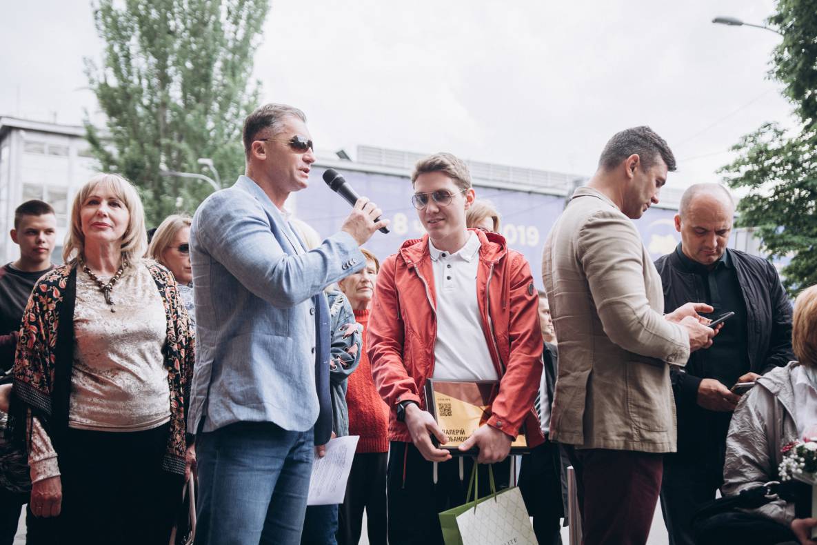 Відкриття зірок Олегу Блохіну, Олені Підгрушній та зірки пам'яті Валерію Лобановському image-38 Відкриття зірок Олегу Блохіну, Олені Підгрушній та зірки пам'яті Валерію Лобановському image-38
