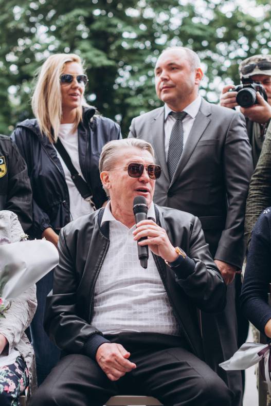 Відкриття зірок Олегу Блохіну, Олені Підгрушній та зірки пам'яті Валерію Лобановському image-47 Відкриття зірок Олегу Блохіну, Олені Підгрушній та зірки пам'яті Валерію Лобановському image-47