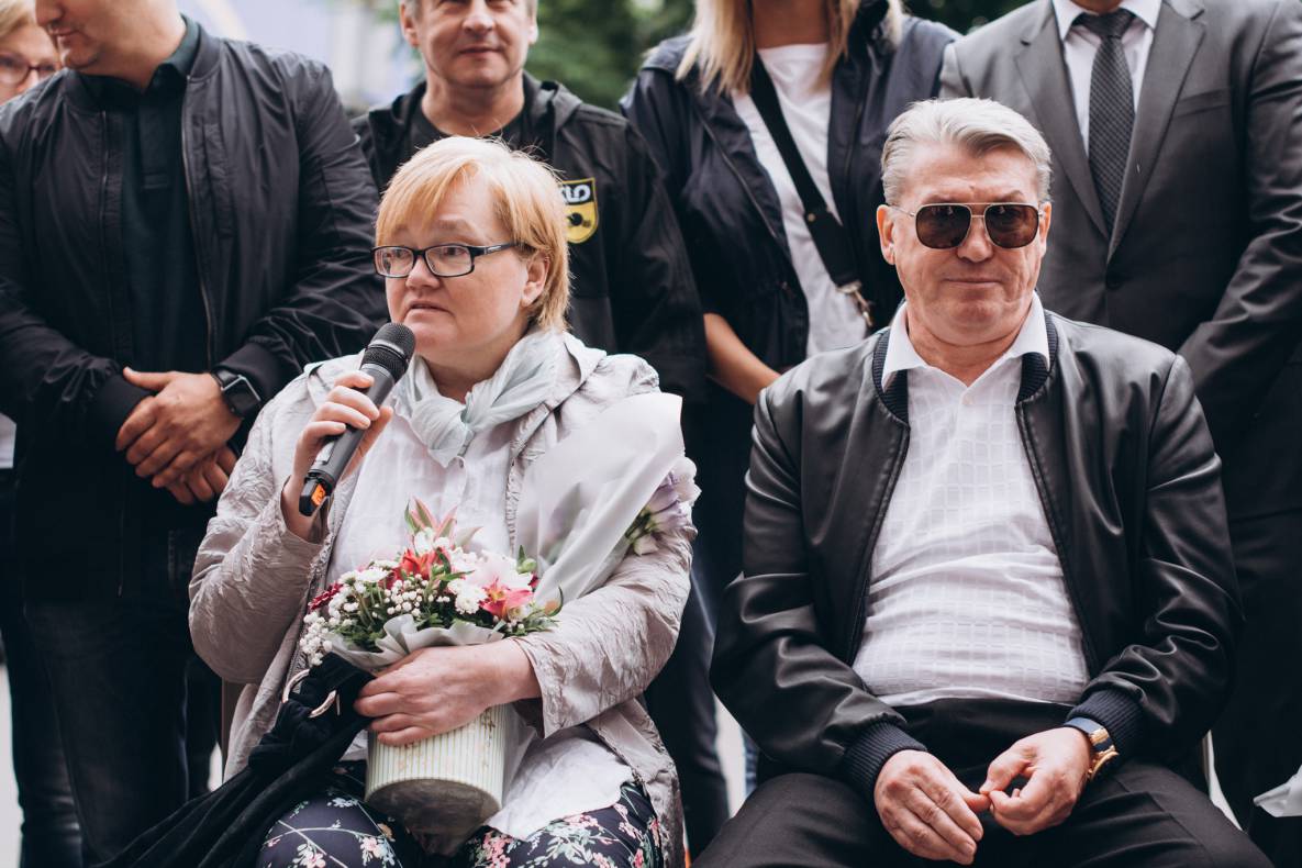 Відкриття зірок Олегу Блохіну, Олені Підгрушній та зірки пам'яті Валерію Лобановському image-50 Відкриття зірок Олегу Блохіну, Олені Підгрушній та зірки пам'яті Валерію Лобановському image-50