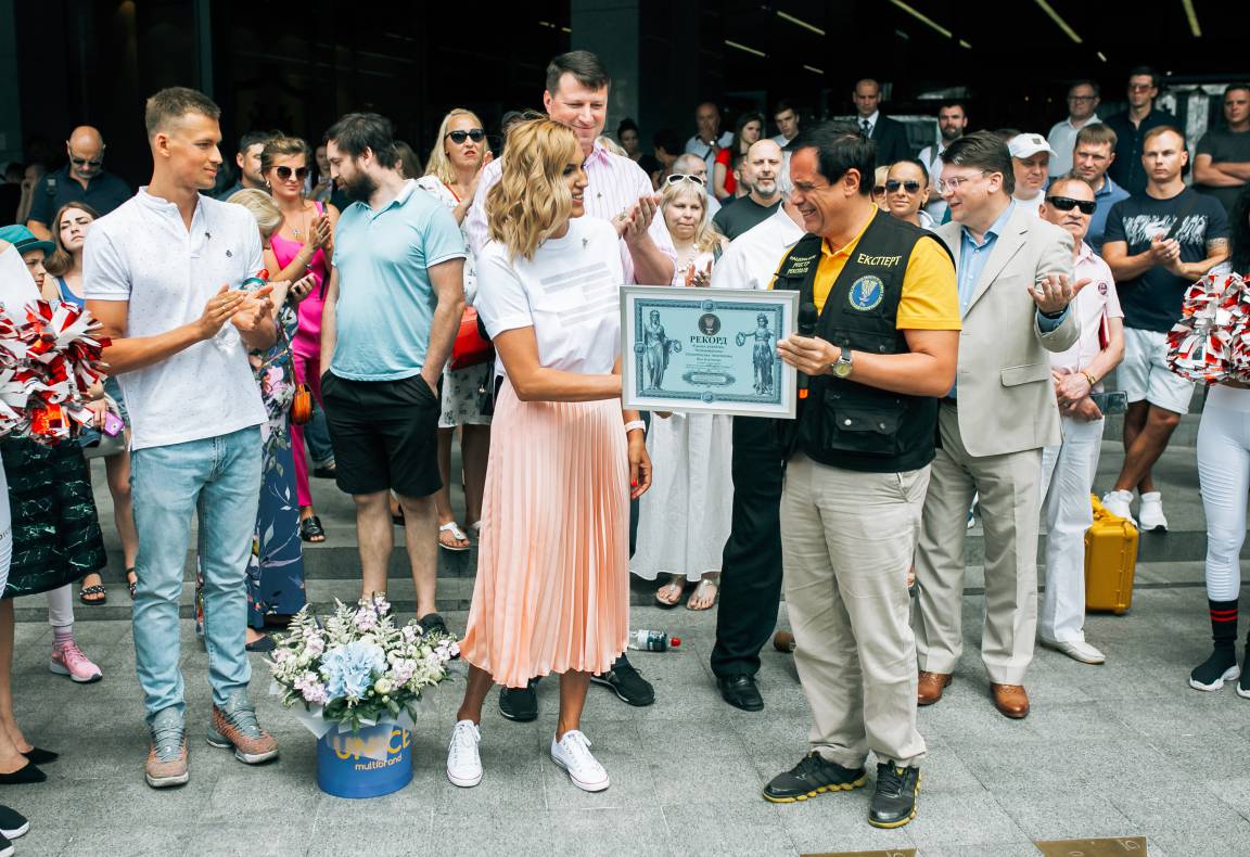 Відкриття зірок українським спортсменам Яні Клочковій, Станіславу Медведенку, Михайлу Романчуку та Валерію Борзову image-38 Відкриття зірок українським спортсменам Яні Клочковій, Станіславу Медведенку, Михайлу Романчуку та Валерію Борзову image-38