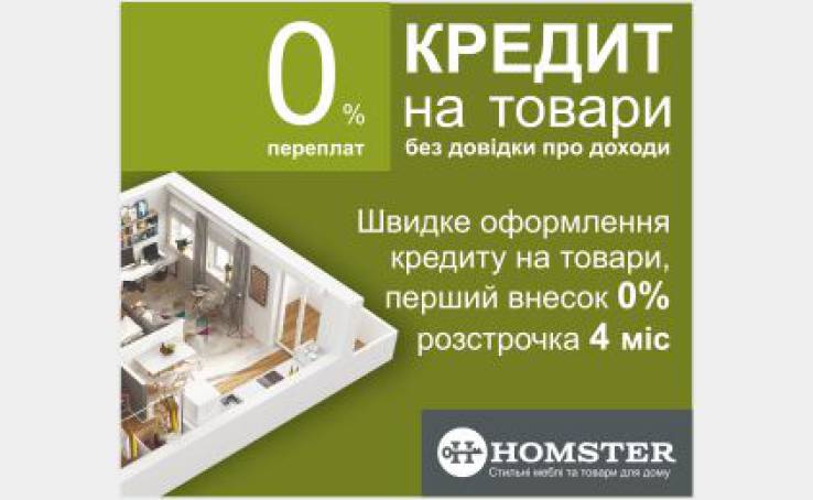 Homster запустил услугу кредитования