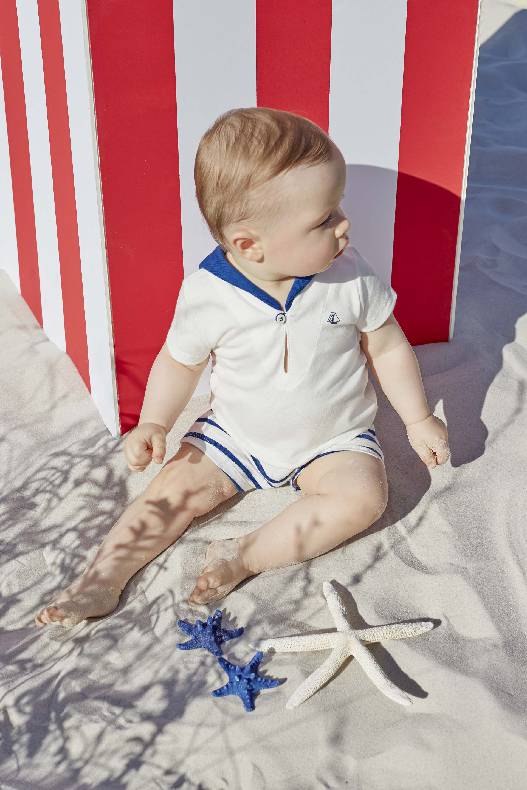 Petit Bateau is a favorite French brand known for quality cotton, worn by kids and children since 1893. image-1