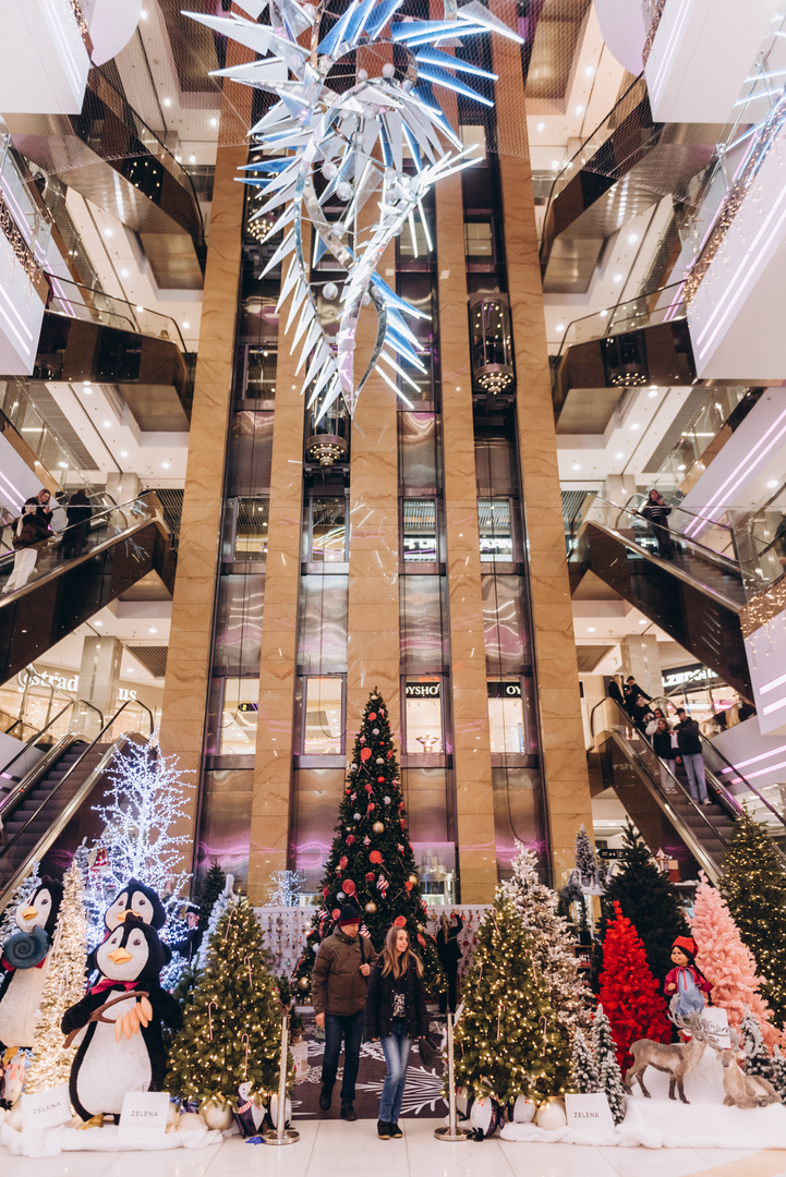 Новорічний декор 2024 в ТРЦ Gulliver image-44