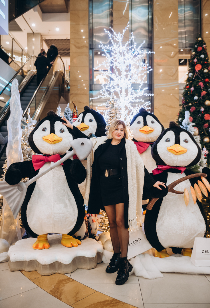 Новорічний декор 2024 в ТРЦ Gulliver image-87