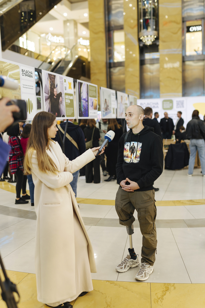 Відкриття виставки «Час створювати своє: гранти для ветеранів та другого з подружжя»  image-16