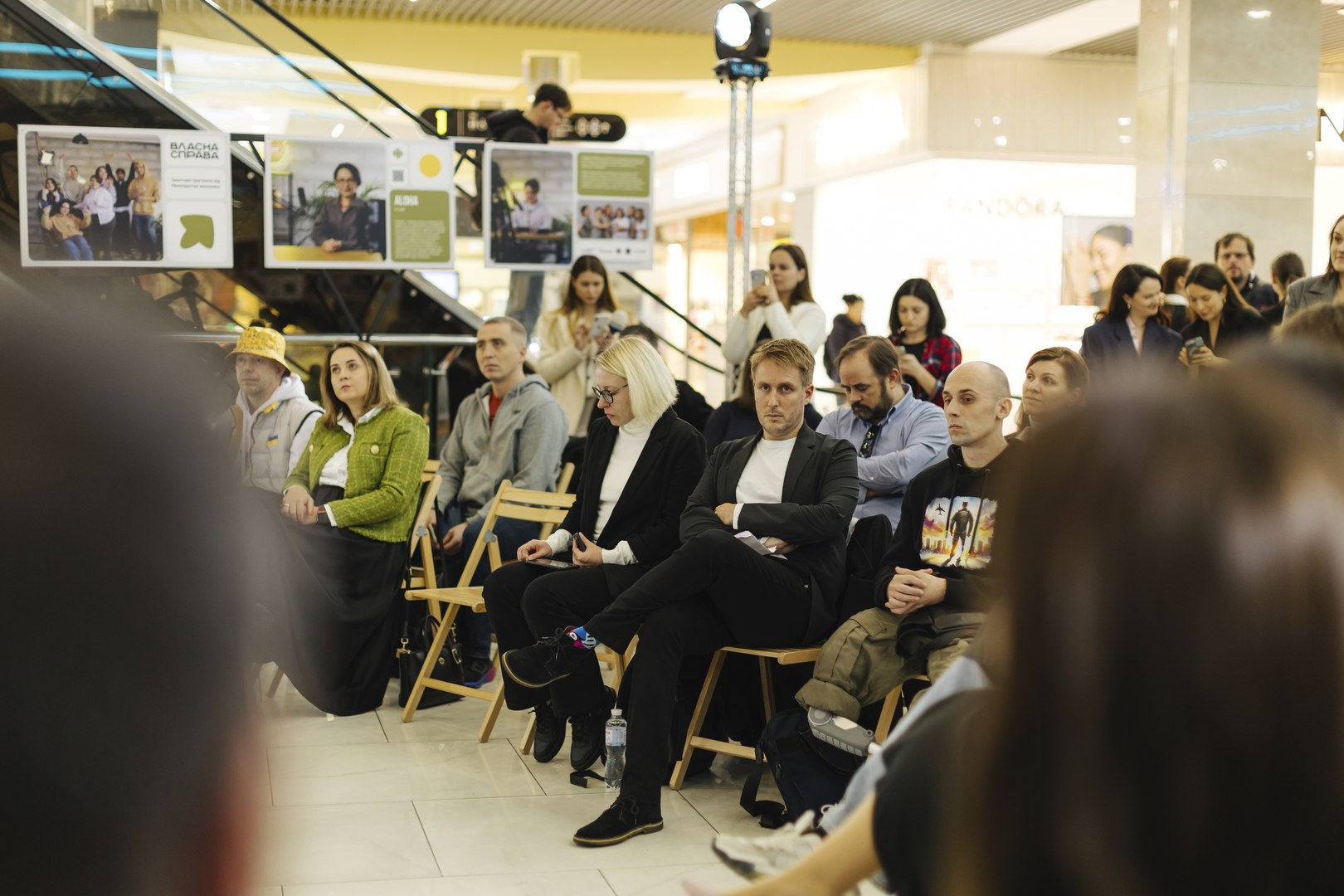 Відкриття виставки «Час створювати своє: гранти для ветеранів та другого з подружжя»  image-29