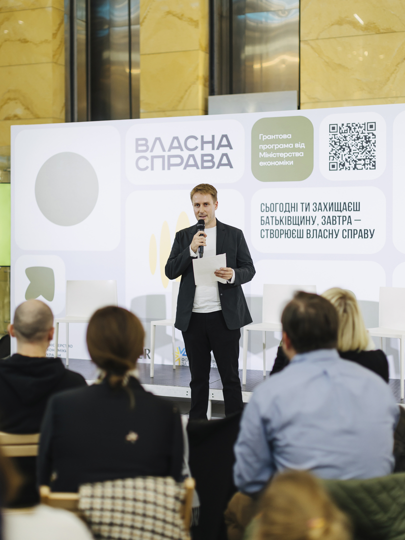 Відкриття виставки «Час створювати своє: гранти для ветеранів та другого з подружжя»  image-42