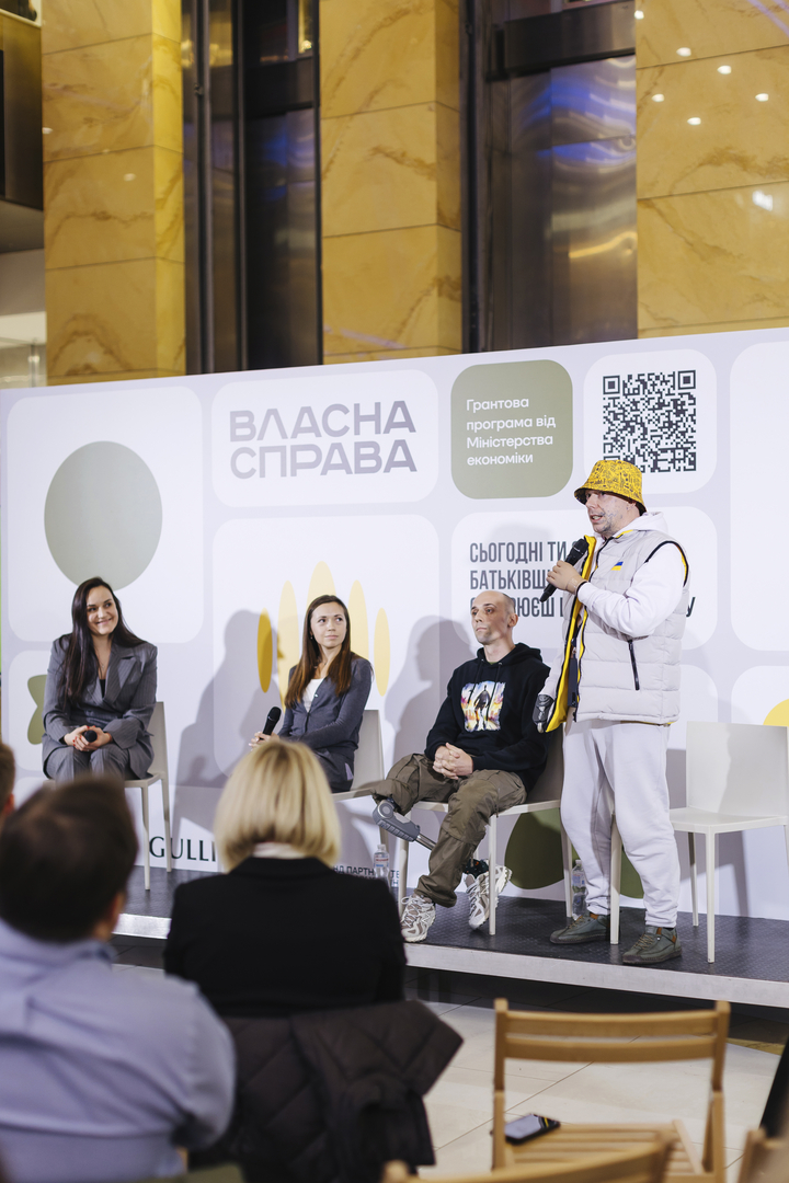 Відкриття виставки «Час створювати своє: гранти для ветеранів та другого з подружжя»  image-78