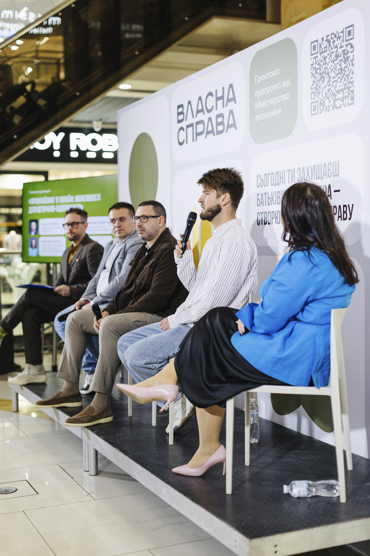 Відкриття виставки «Час створювати своє: гранти для ветеранів та другого з подружжя»  image-81