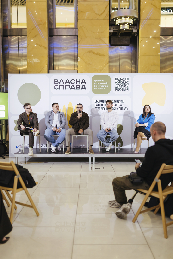 Відкриття виставки «Час створювати своє: гранти для ветеранів та другого з подружжя»  image-92