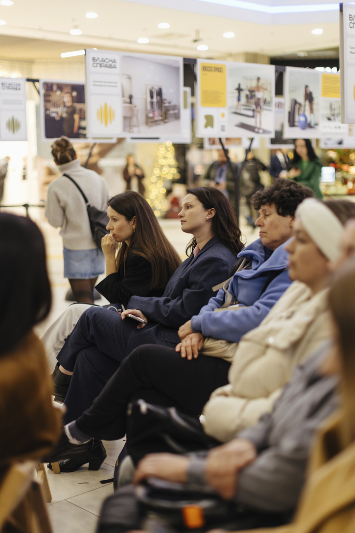 Відкриття виставки «Час створювати своє: гранти для ветеранів та другого з подружжя»  image-100