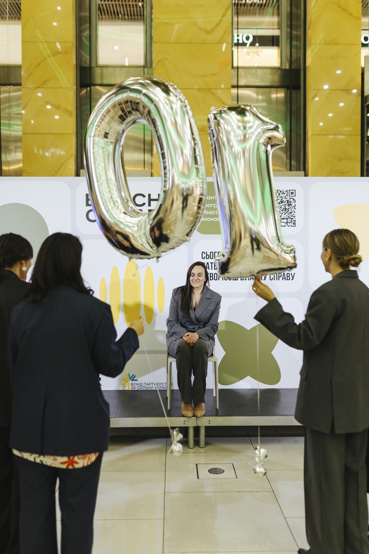 Відкриття виставки «Час створювати своє: гранти для ветеранів та другого з подружжя»  image-108