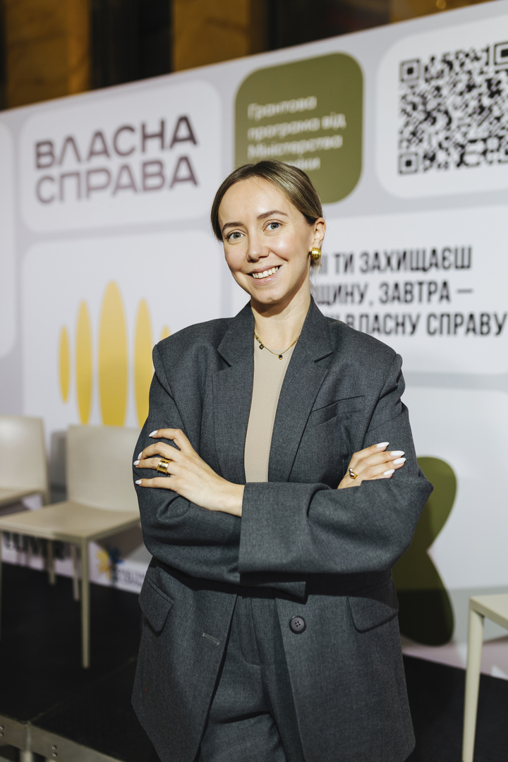 Відкриття виставки «Час створювати своє: гранти для ветеранів та другого з подружжя»  image-111