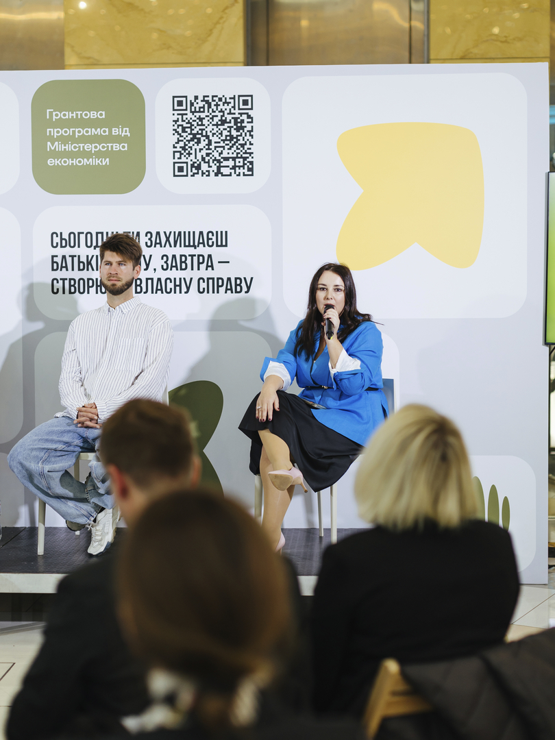 Відкриття виставки «Час створювати своє: гранти для ветеранів та другого з подружжя»  image-132