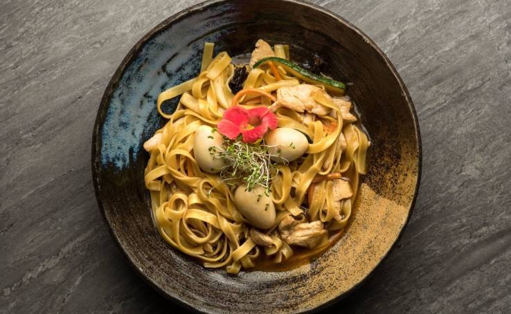 Unique Japanese menu at Mr.ZUMA Restaurant