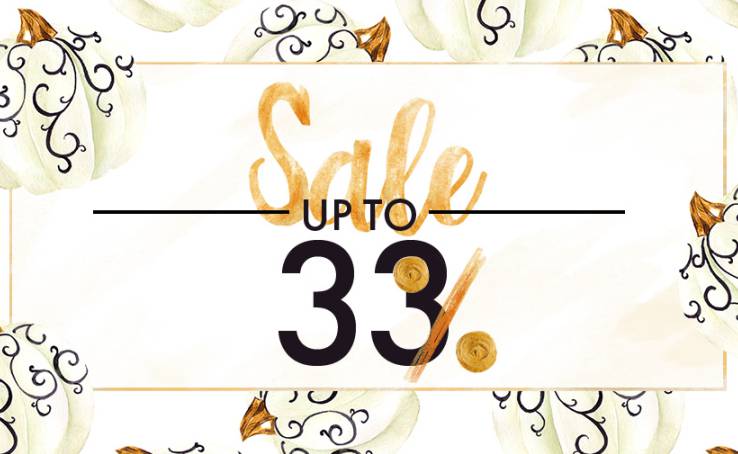 Halloween SALE  in SOVA store!