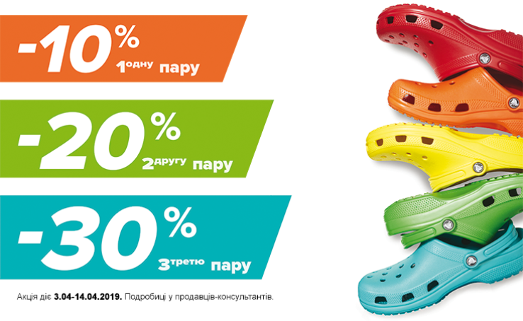 Crocs Discounts