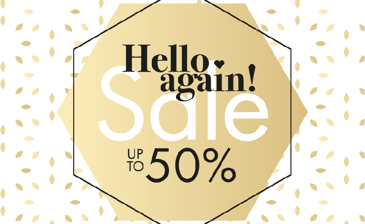 Hello again SALE в SOVA!