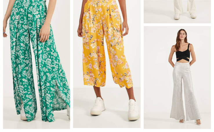 Wide trousers: what to wear them with