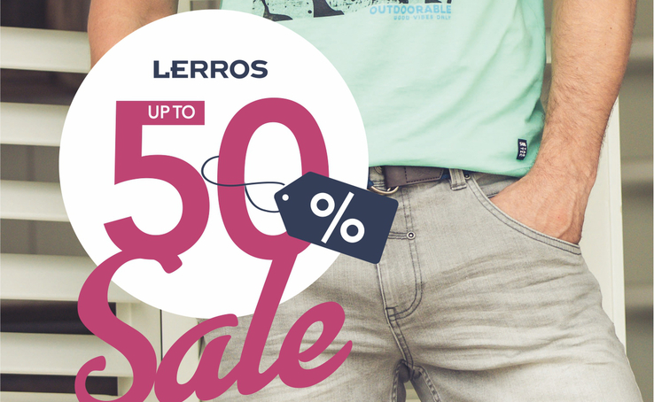 У LERROS cпекотні ЗНИЖКИ до -50% НА ВСЕ! Влаштуйте собі гаряче Shopping-полювання!