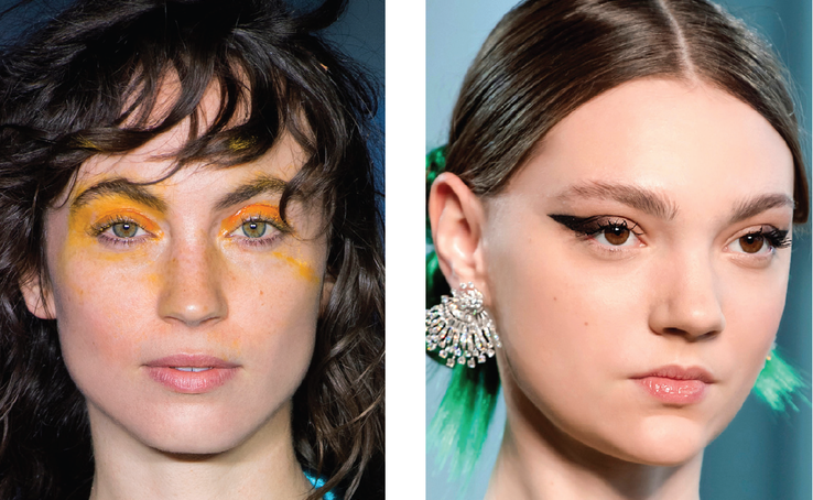 Makeup 2021: juicy and graphic