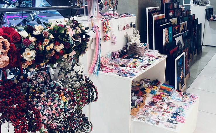Summer market in Gulliver