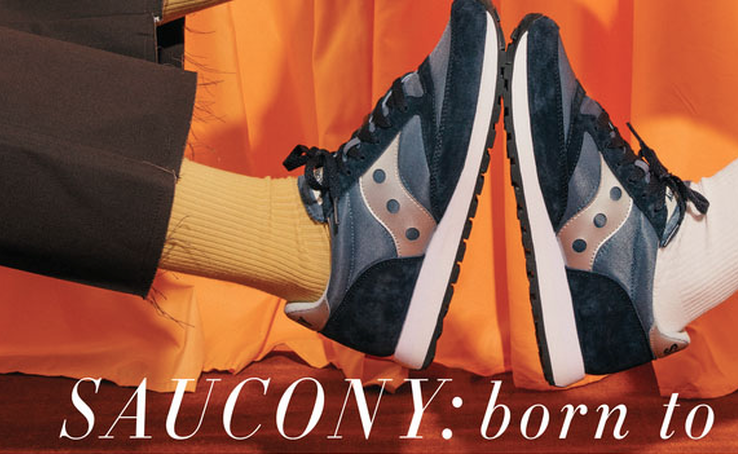 SAUCONY: born to run