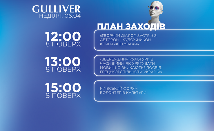 ПЛАН ЗАХОДІВ «КНИГИ ТА МИСТЕЦТВО ФЕСТ» 06 КВІТНЯ