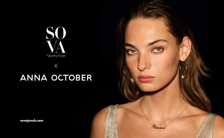 Ювелірний дім SOVA та бренд Anna October створили спільну колекцію