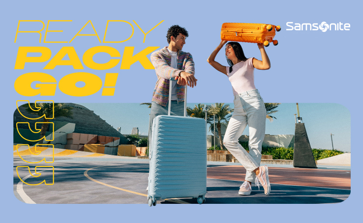 -10% на топовий багаж у Samsonite